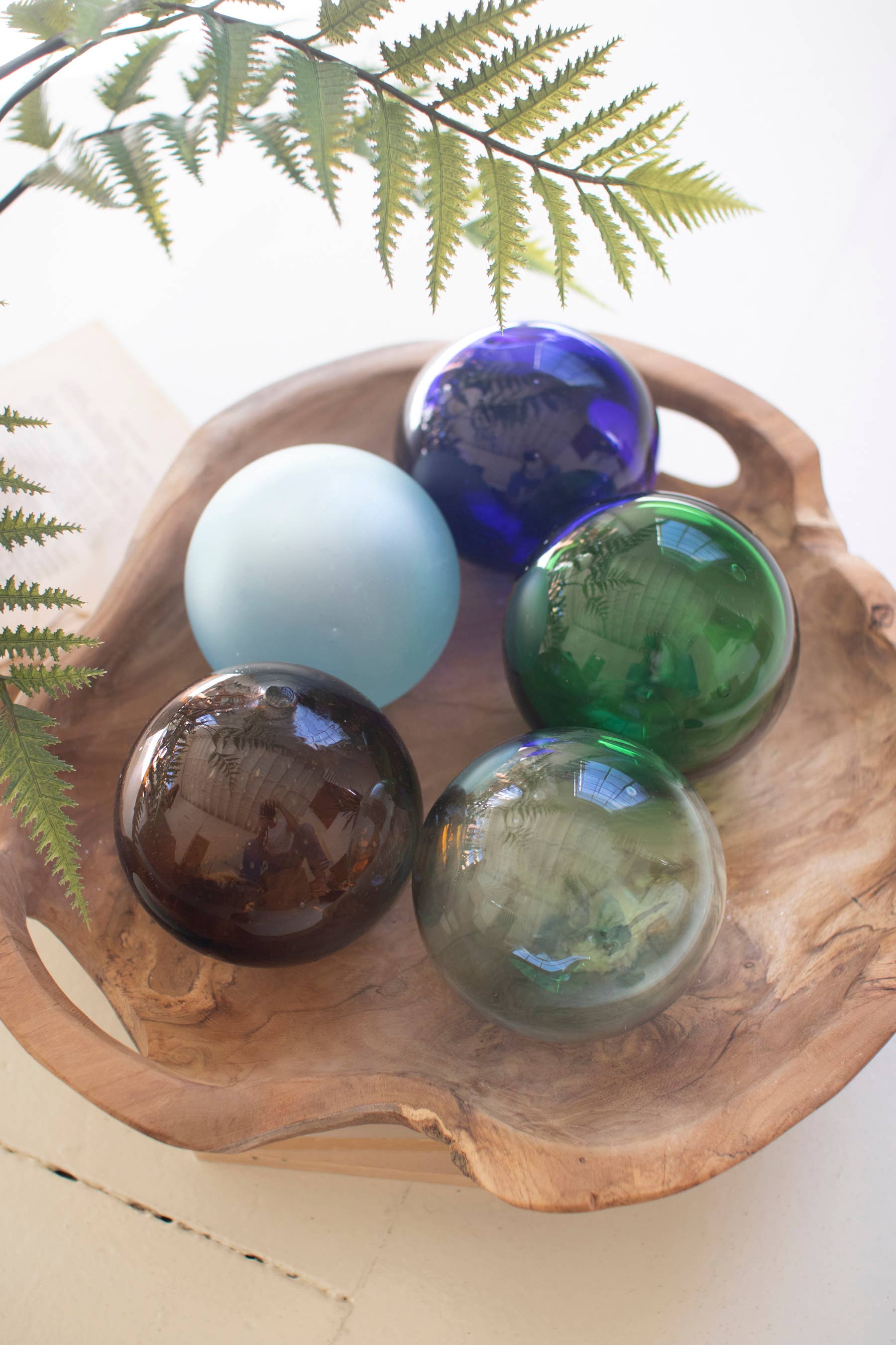 Recyled Glass Ball - Clear
