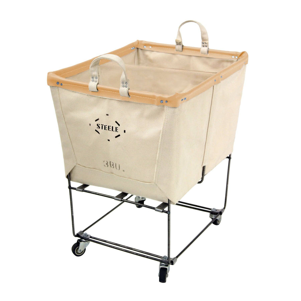 Canvas Elevated Laundry Basket - 3 Bu