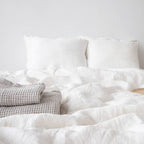 Linen Duvet - Off White