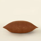 Lina Linen Pillow Burnt Umber