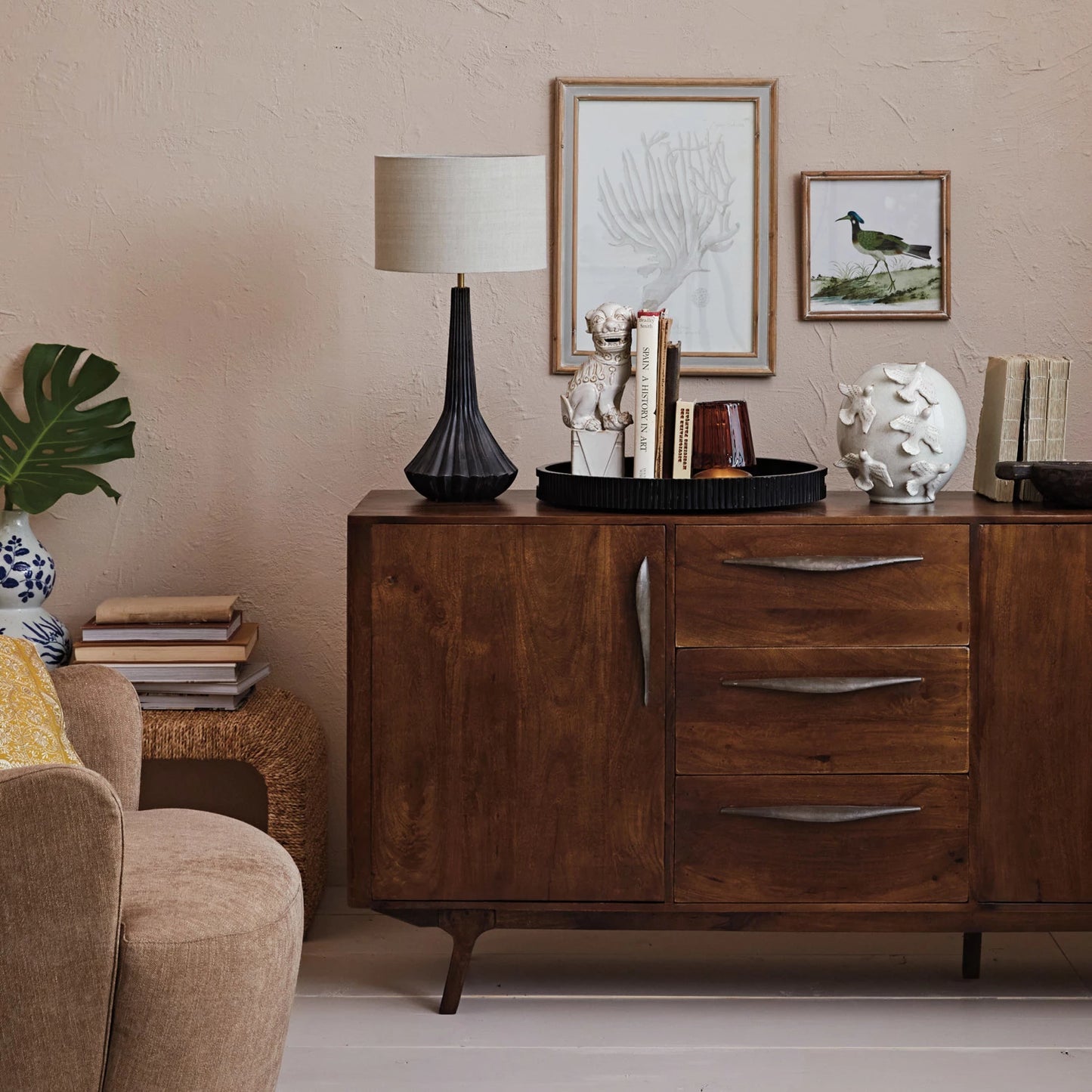 Pleated Table Lamp