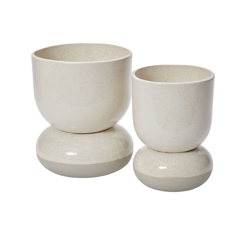 Tartu Self-Watering Pot with Saucer