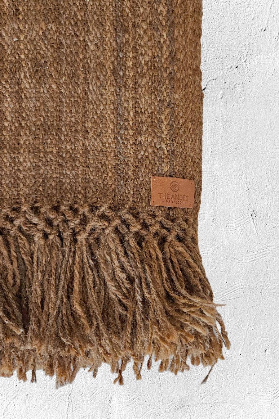 Argentinian Puna Throw - Tobacco