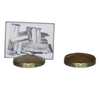 Chiseled Place Card Holder Disk